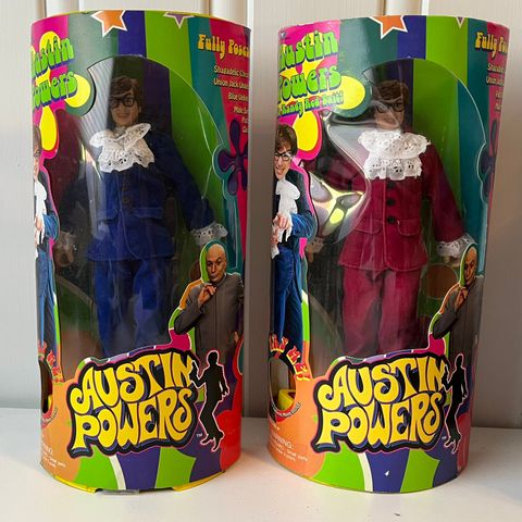 Austin Powers Samlefigurer fra 1999