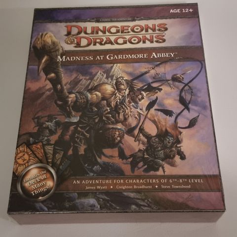 Dungeons & Dragons D&D 4th Edition RPG rollespill