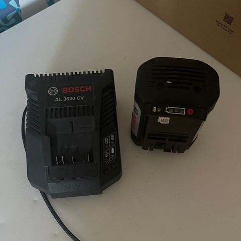 Bosch 36Volt 2,6Ah og lader