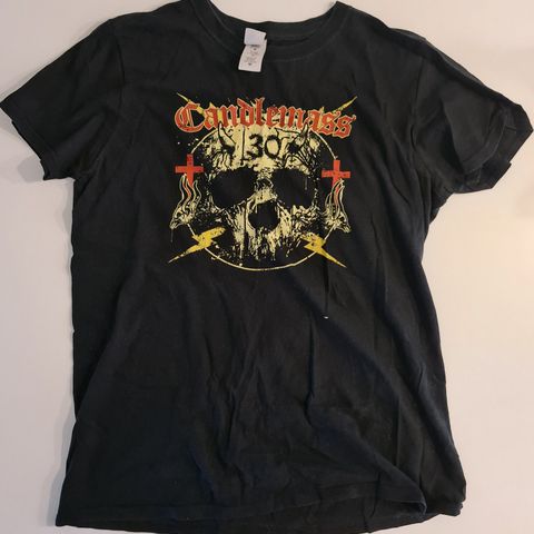 Candlemass Offisiell T-skjorte 30år Selges