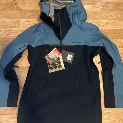 Peak Performance vertical Gore-Tex anorak dame str S helt ny