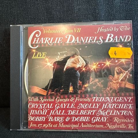 Charlie Daniels Band Volunteer Jam VII CD