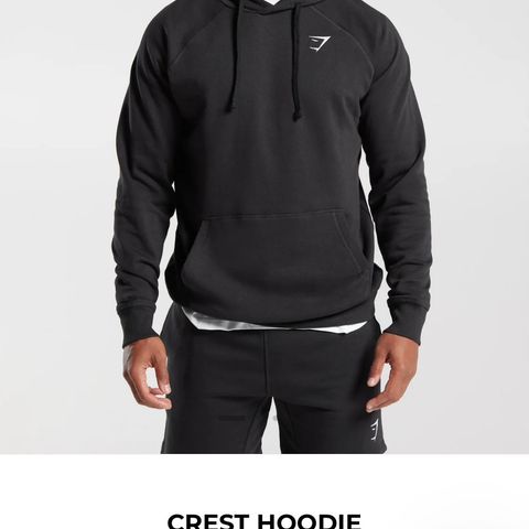 Ubrukt Crest Hoodie Gymshark