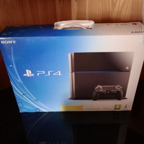 Playstation 4 500 GB sett.