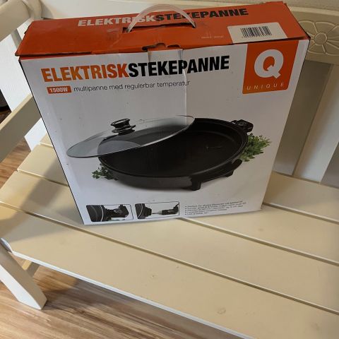 Ny elektrisk stekepanne