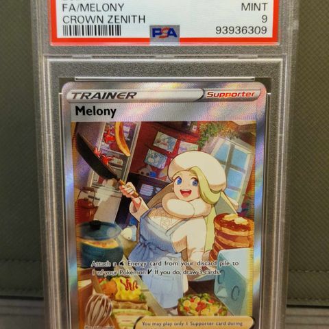 Melony #GG64 - Pokemon Crown Zenith PSA 9