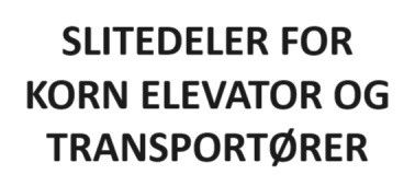 Slitedeler korn elevator, transportør etc etc