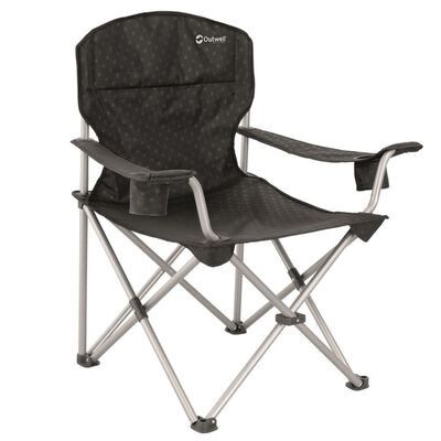 Outwell Folding Camping Chair Catamarca XL Black 470048(SKU407864)