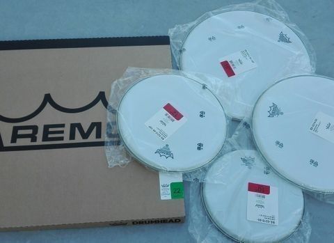 Remo Emperor Smooth White 10, 12, 14, 16 & 22