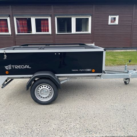 TILBUD - TREDAL T-75-UCH, svart blank med rails og tipp