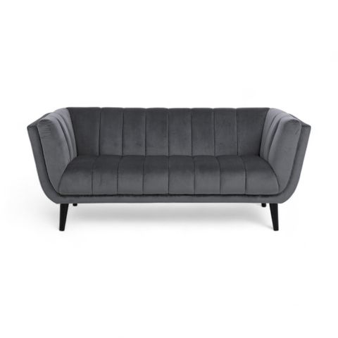 Fri Frakt | Nyrenset | Mørk grå 2,5-seter Tampa sofa fra A-Møbler