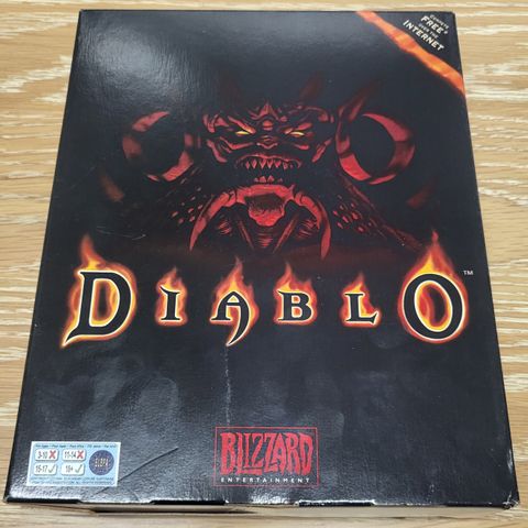 Diablo Original Big Box 1996 UK