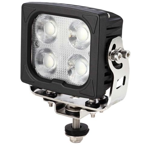 RoCo Led Arbeidslykt 40w 4860 Lm, oppvarmet glass, 12-24V