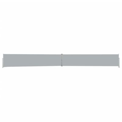 vidaXL Uttrekkbar sidemarkise 140x1200 cm antrasitt(SKU313389)