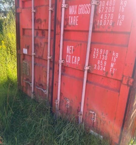 45HC CONTAINER MED INNHOLD SELGES ETTER KONKURSBO, avsluttes 18.08