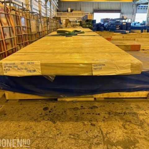 2 STK KERTO PLATER 48X1200, avsluttes 19.08