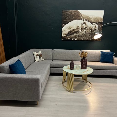 GRATIS LEVERING - SUPER KUPP! Nyrenset Bolia Scandinavia design hjørnesofa