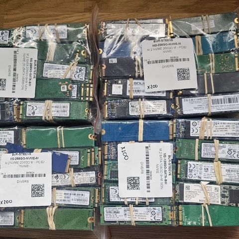 256GB Pcie Nvme SSD