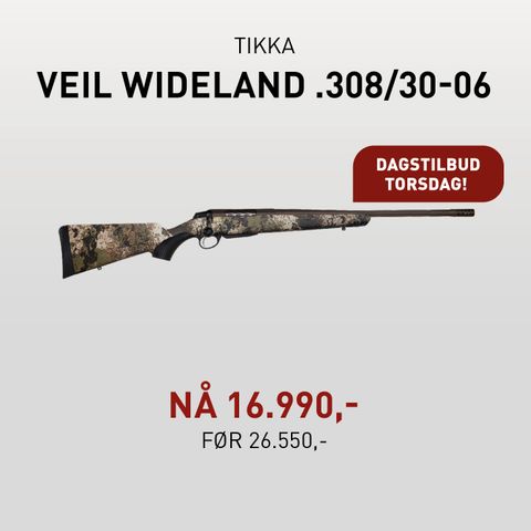 Tikka T3X Lite VEIL Wideland 308Win