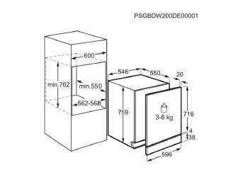 Oppvaskmaskin AEG - FSE63307P