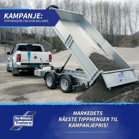 KAMPANJEPRIS! IFOR WILLIAMS TT 3017 TIPPHENGER 3500KG