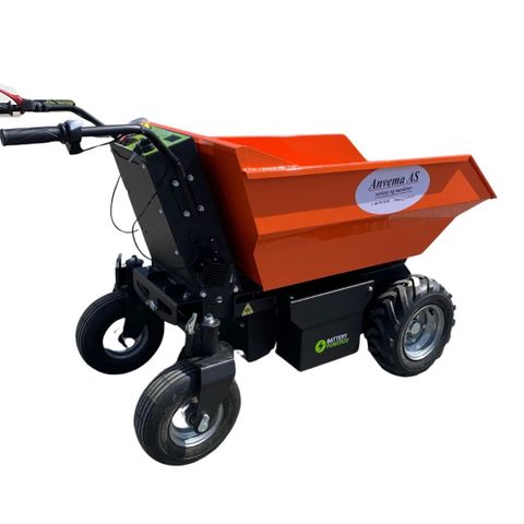 Utleie - Elektrisk minidumper med 500 kg nyttelast