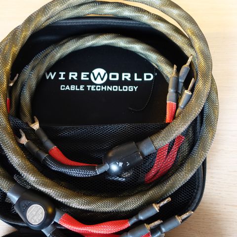 Wireworld Gold Eclipse 7 Bi-Wire høyttalerkabler 2m