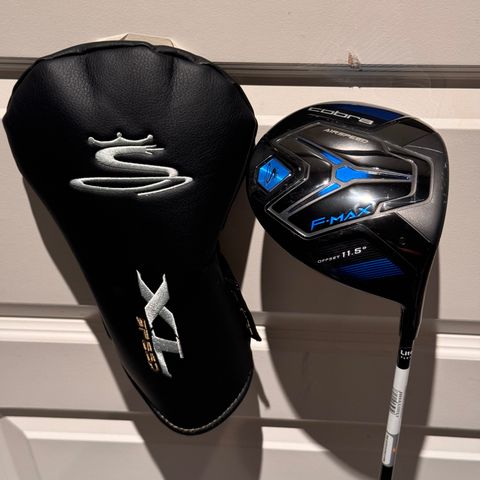 Cobra f Max Driver - Inkludert Headcover!