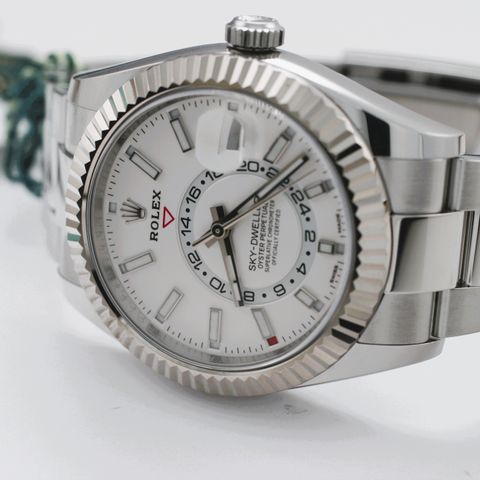 Rolex Sky-Dweller 42mm White Dial Stainless Steel 326934