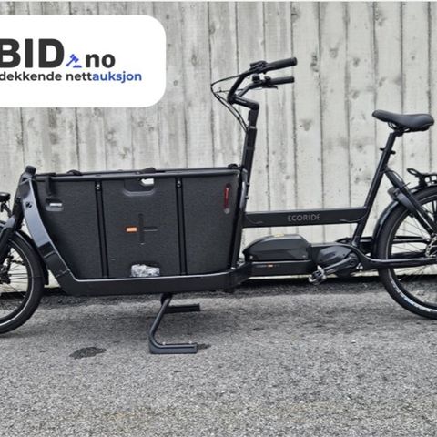 Ny ECORIDE med plass til 3 barn - rekkevidde 30-50km