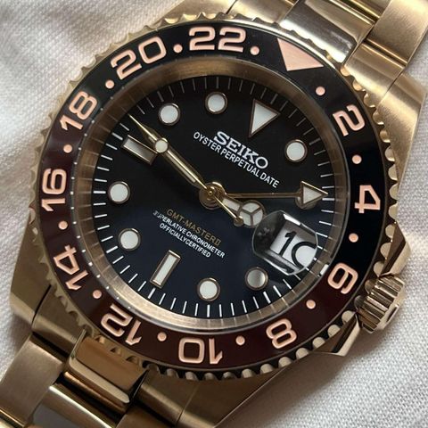 Seiko "Root Beer" GMT Mod