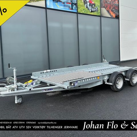 KUPP - 30% IFOR WILLIAMS CT136 HD BILTRANSPORT HENGER (pris 58.700,- eks mva)