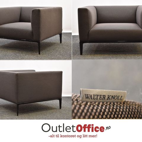 Walter knoll jaan 781 Loungestol, grå