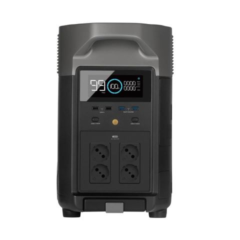 ECOFLOW DELTA Pro Bærbar Strømforsyning - LPS - 3600Wh - 3600W (EFD500 )