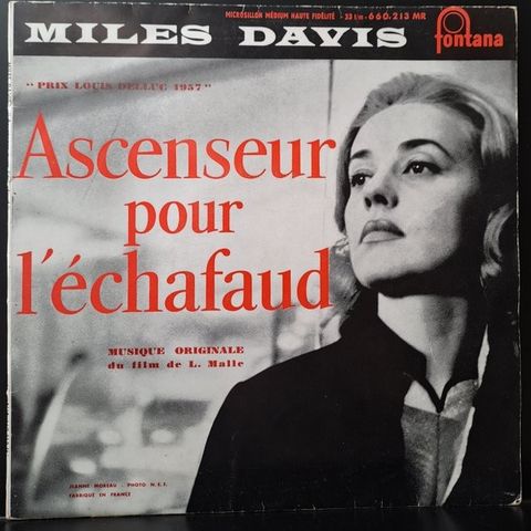 Miles Davis - Miles Davis * Ascenseur Pour L’échafaud - Vinylplate - 1st Pressin