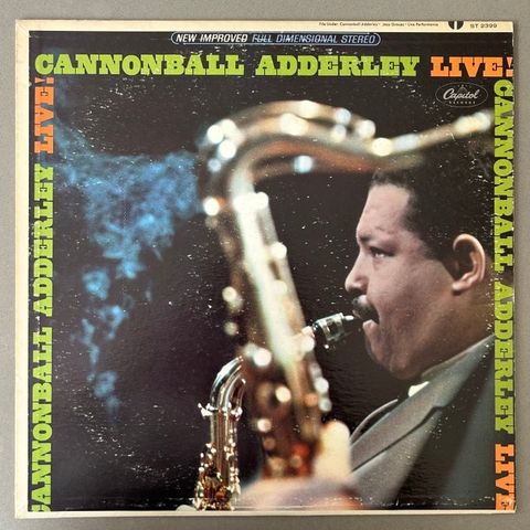 Cannonball Adderley - Live! (1st pressing!) - Vinylplate singel - 1965