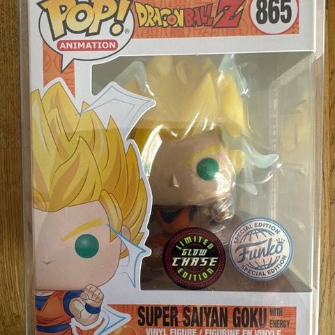 Funko  - Funko Pop Dragon Ball Z Super Saiyan Goku Glow Chase #865 - 2020+ - Jap