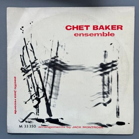 Chet Baker - The Chet Baker Ensemble (1st pressing!) - Vinylplate singel - 1st P