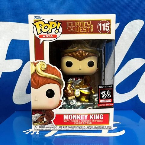 Funko  - Actionfigur Asia Journey to the West Monkey King Metallic 1000pcs Limit