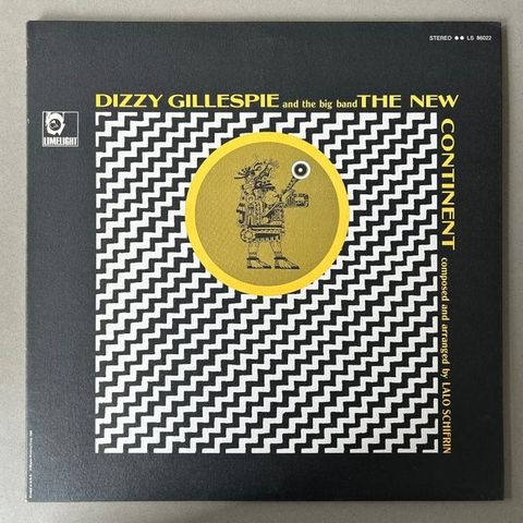 Dizzy Gillespie - The New Continent (1st stereo!) - Vinylplate singel - 1st Ster