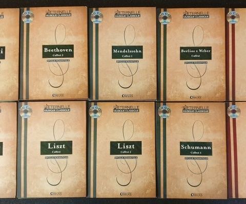 Rossini, Berlioz, Haydn - Eternelle Musique Classique (10x10 CDs) - CD-boks sett