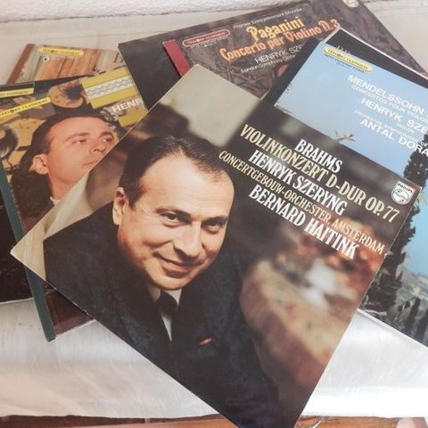 HENRYK SZERYNG - 10 Albums from the Violin great - Vinylplate - 1965