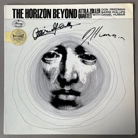 Atilla Zoller - The Horizon Beyond (1st German pressing, signed by Zoller & Huma