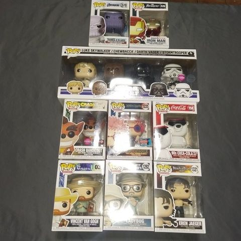 Funko  - Funko Pop Mixed Collection of 9 - Spania