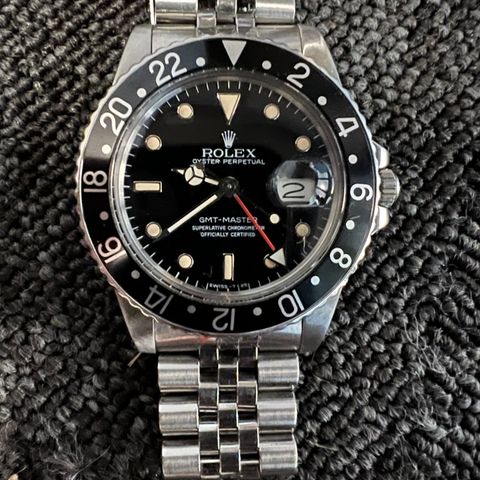 Rolex Gmt Master 16750 Solgt