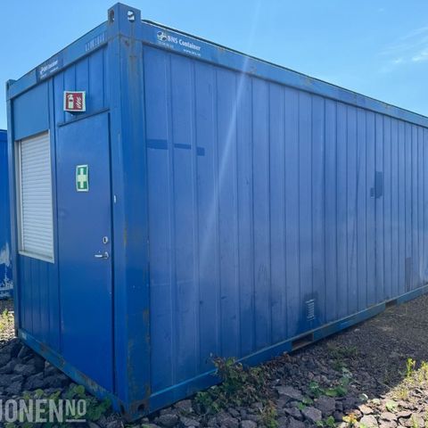 BNS CONTAINER KONTOR/SPISEBRAKKE, Avslutter 04.09