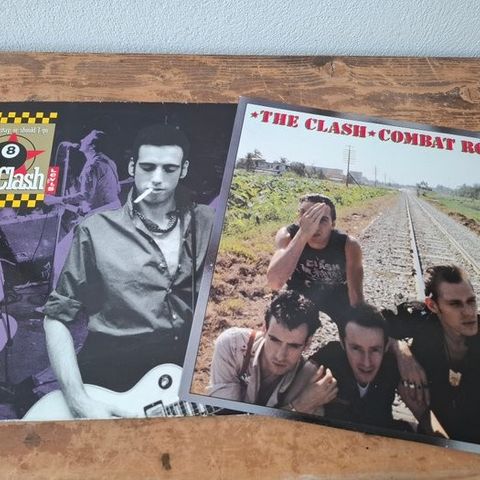 The Clash - Combat Rock / Should I Stay Or Should I Go- Maxi - LP-album (flere e