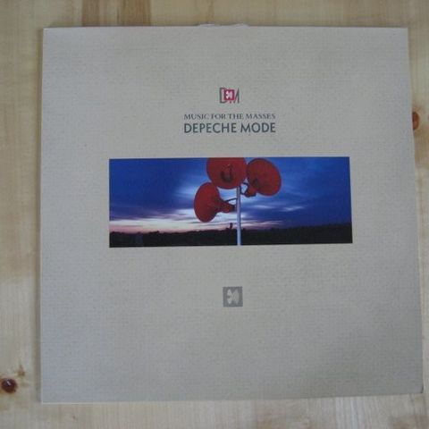 Depeche Mode - Music for the masses - Vinylplate - 1987