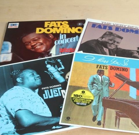 Fats Domino - Collection of 4 Albums - LP-album (flere elementer) - 1980