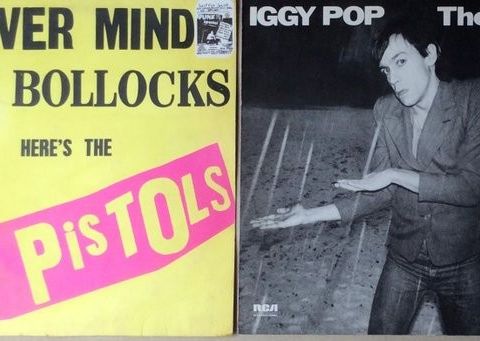 Iggy Pop, Sex Pistols - Never Mind The Bullocks - LP-album (flere elementer) - 1